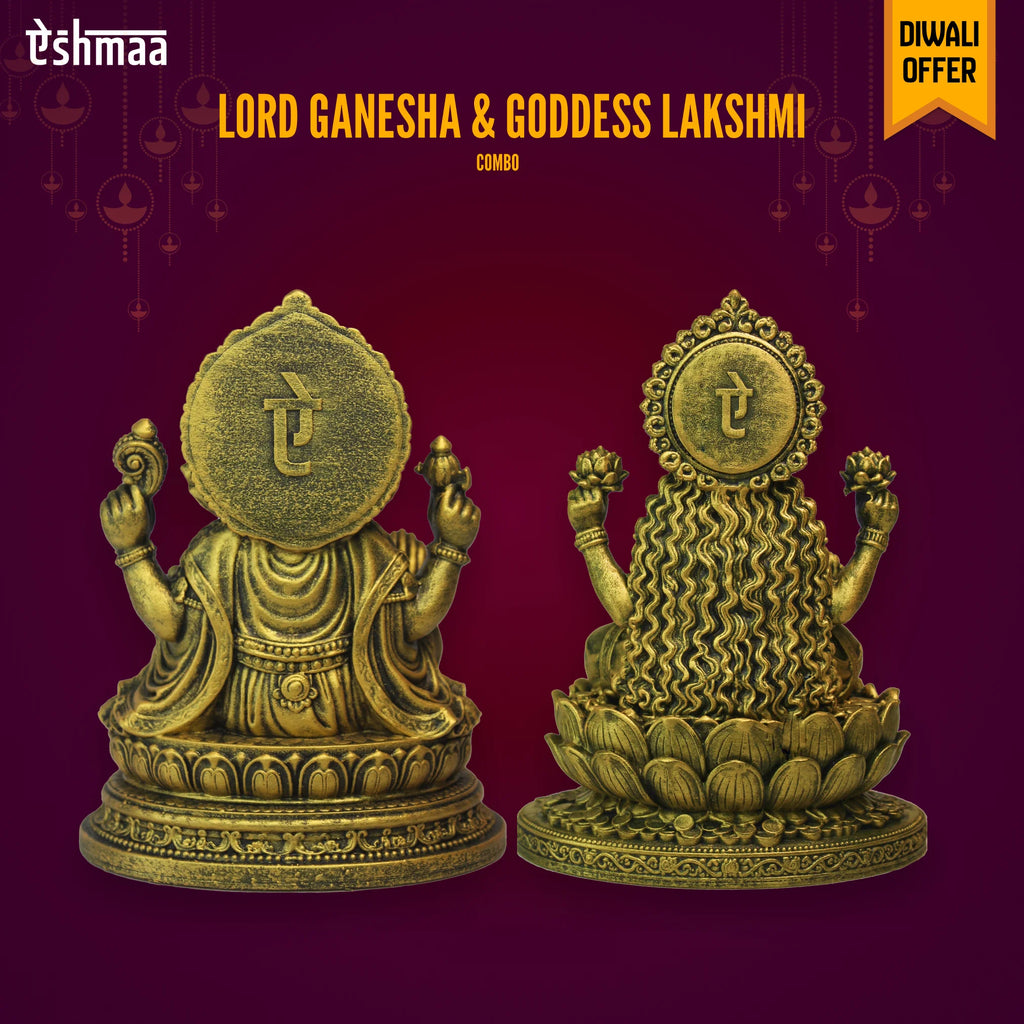 Lord Ganesha & Goddess Lakshmi (Combo)