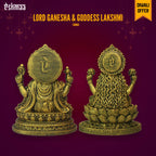 Lord Ganesha & Goddess Lakshmi (Combo)